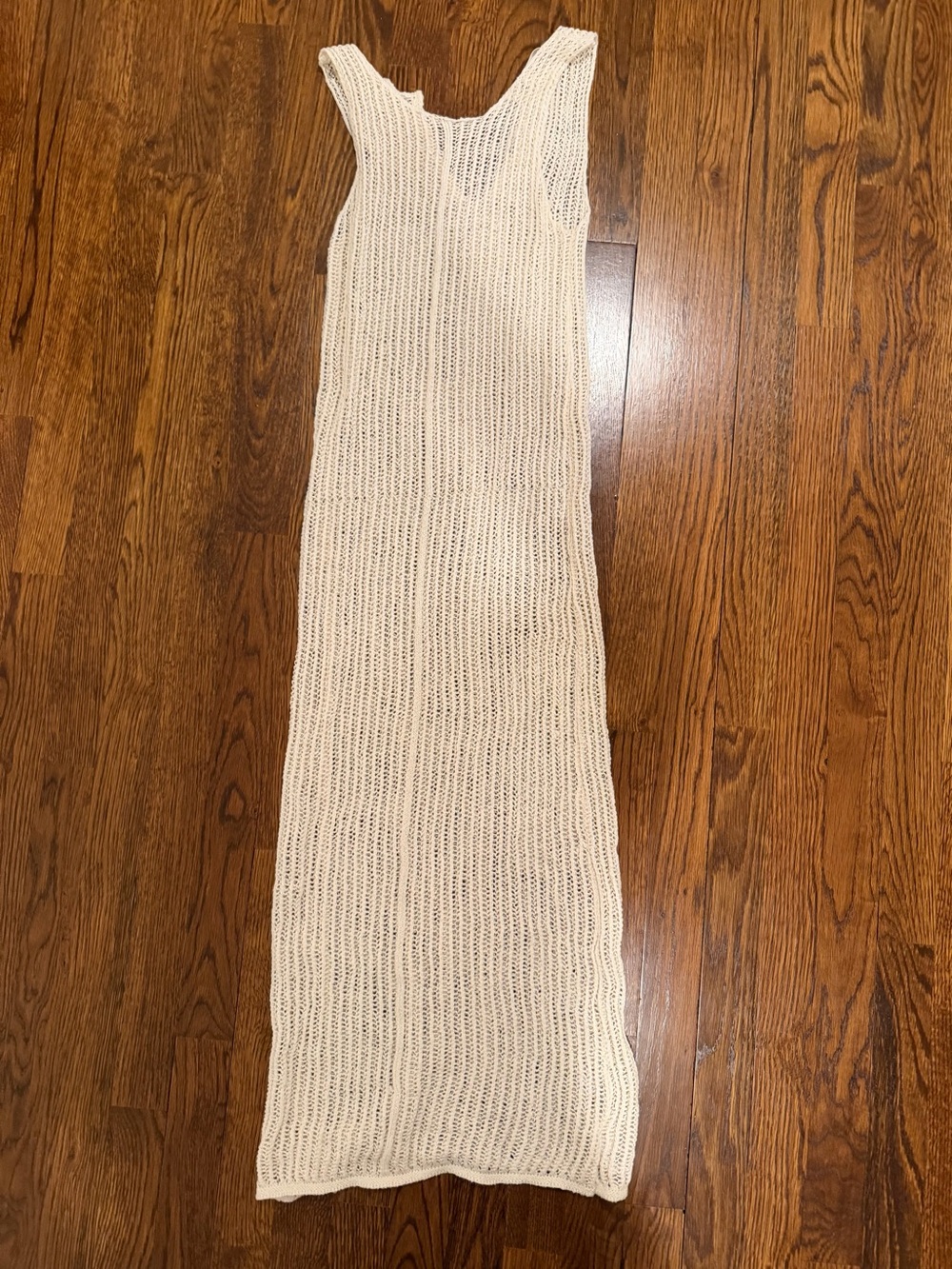 ASTR the Label Cream Knit Maxi Tank Dress